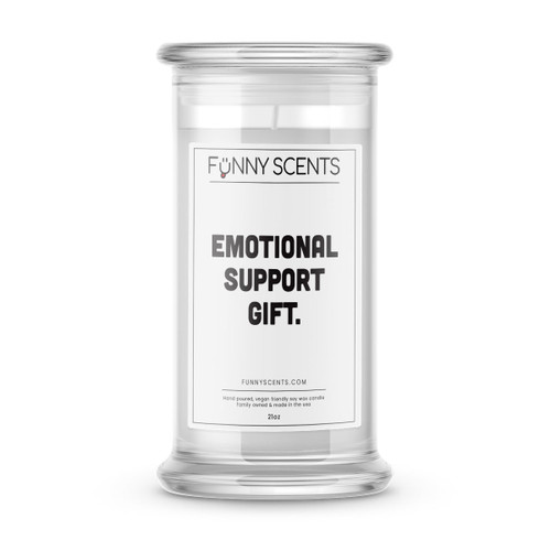 Emotional Support Gift Funny Candles