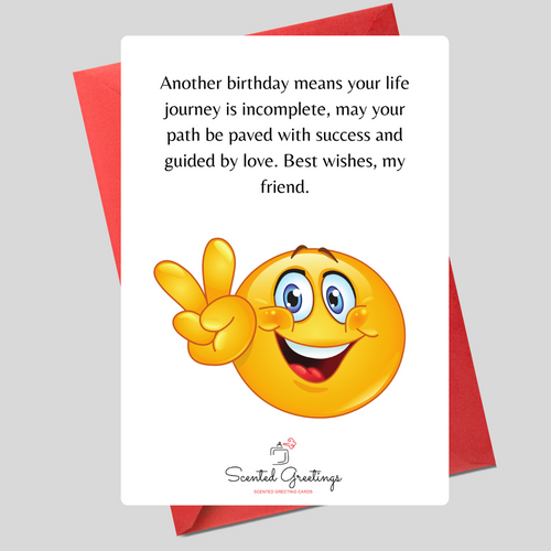Best wishes My Friend | Scented Greeting Cards
