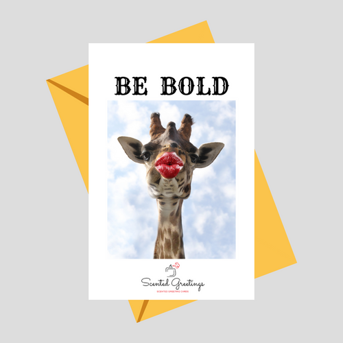 Be Bold | Scented Greeting Cards
