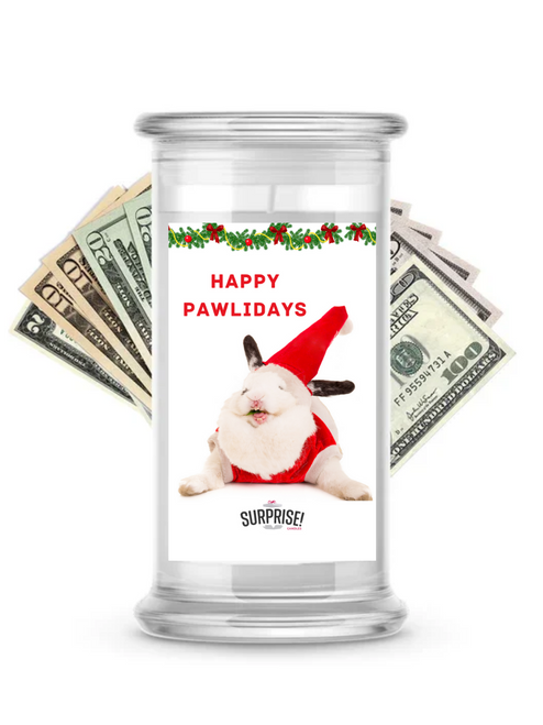 Happy Pawlidays 7 | Christmas Surprise Cash Candles