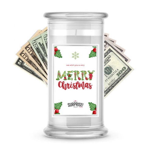 We Wish You a Very Merry Christmas 5| Christmas Cash Candles | Christmas Designs 2022