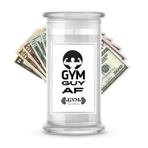 GYM Guy AF | Cash Gym Candles