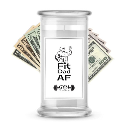 Fit Dad AF | Cash Gym Candles