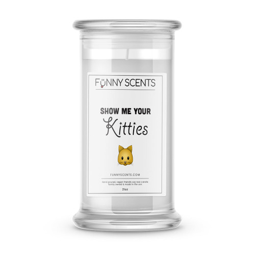Show Me Your Kitties Funny Candles