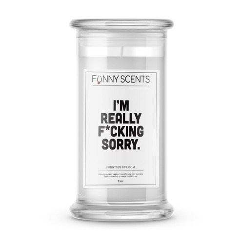I'm Really F*cking Sorry. Funny Candles