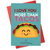I Love You More than Tacos | Scented Greeting Cards