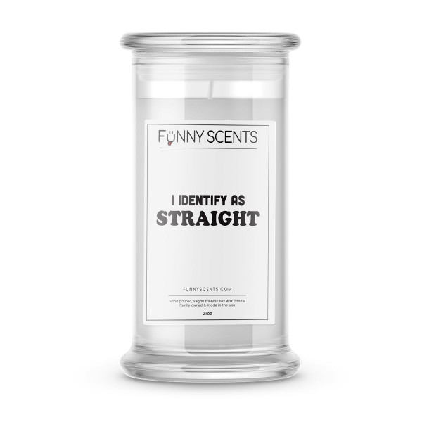 I Identify As a Straight Funny Candles