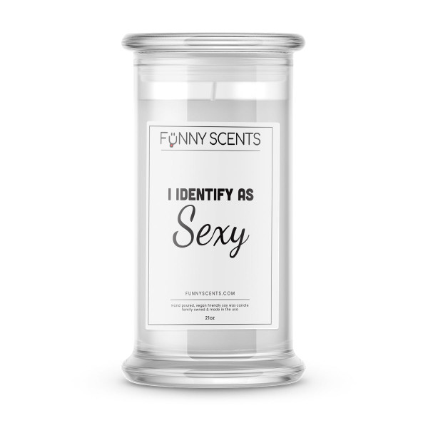 I Identify As a Sexy Funny Candles