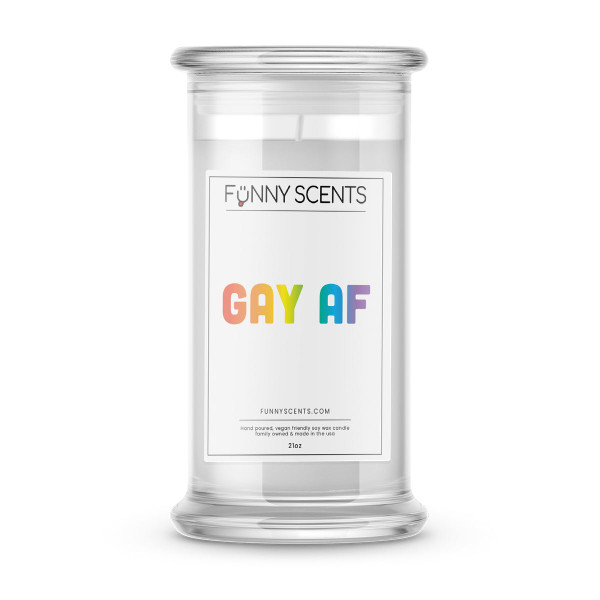 Gay AF Funny Candles