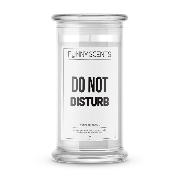 Do Not Disturb Funny Candles