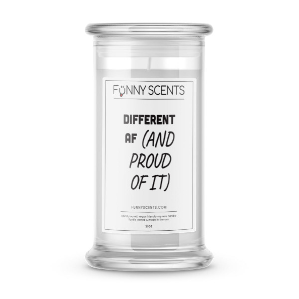 Different AF(And Proud Of It) Funny Candles
