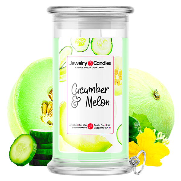 Cucumber & Melon Jewelry Candle
