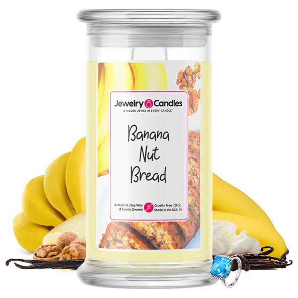 Banana Nut Bread Jewelry Candle