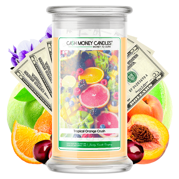 Tropical Orange Crush Cash Money Candle