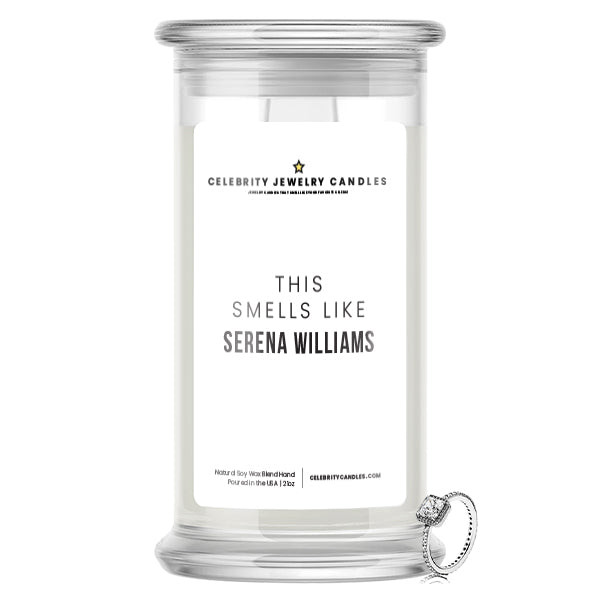 Smells Like Serena Williams Jewelry Candle | Celebrity Jewelry Candles