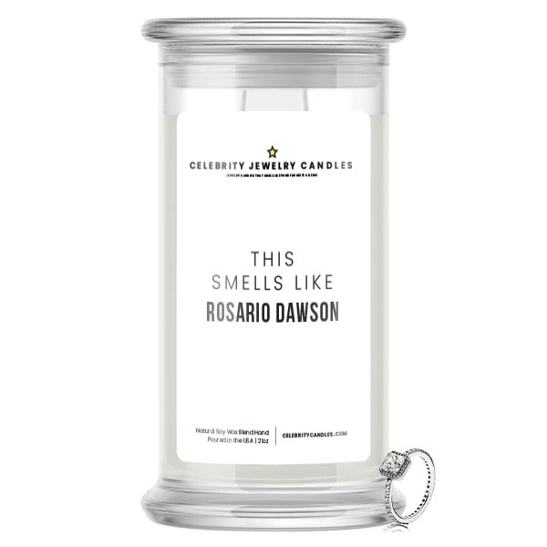 Smells Like Rosario Dawson Jewelry Candle | Celebrity Jewelry Candles