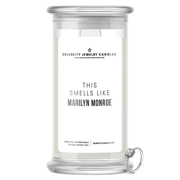 Smells Like Marilyn Monroe Jewelry Candle | Celebrity Jewelry Candles