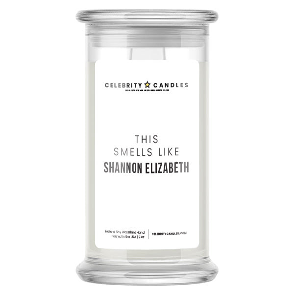 Smells Like Shannon Elizabeth Candle | Celebrity Candles | Celebrity Gifts
