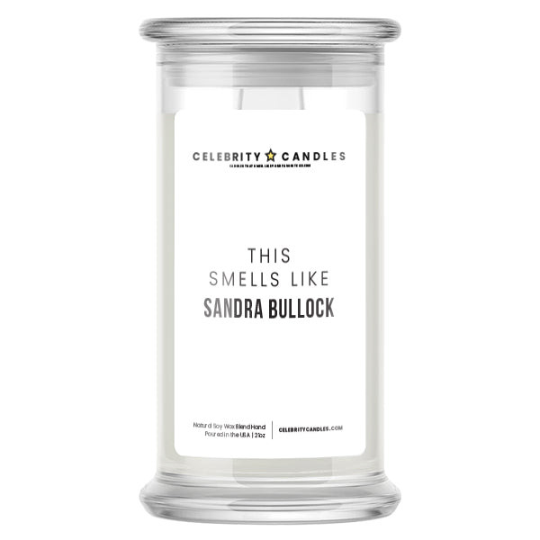 Smells Like Sandra Bullock Candle | Celebrity Candles | Celebrity Gifts