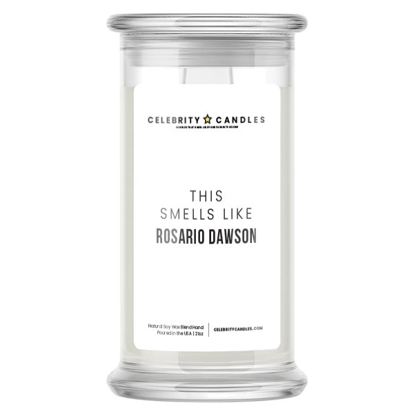 Smells Like Rosario Dawson Candle | Celebrity Candles | Celebrity Gifts