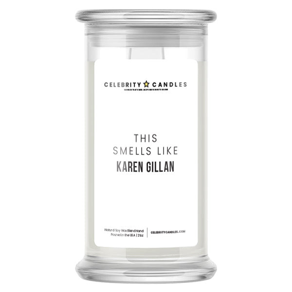 Smells Like Karen Gillan Candle | Celebrity Candles | Celebrity Gifts