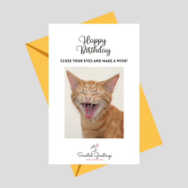 Happy Birthday Close Your Eyes and Make a Wish! | Scented Greeting Cards