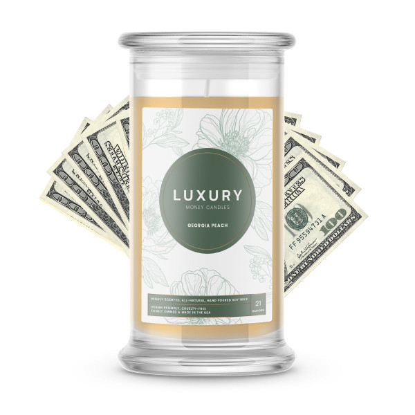 Georgia Peach Luxury Money Candles