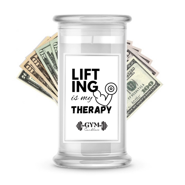 Lifting in my Therapy | Cash Gym Candles