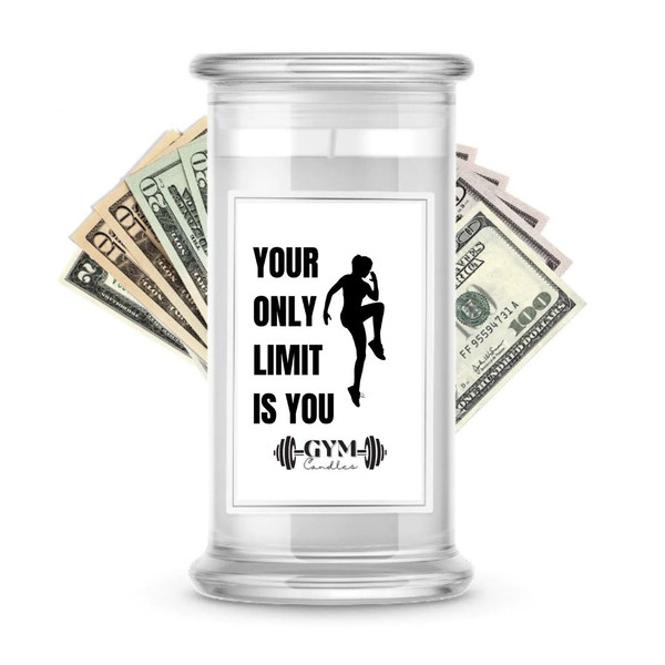 Your only Limit is You | Cash Gym Candles