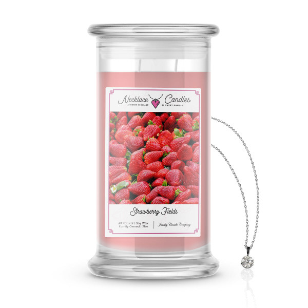 Strawberry Fields | Necklace Candles