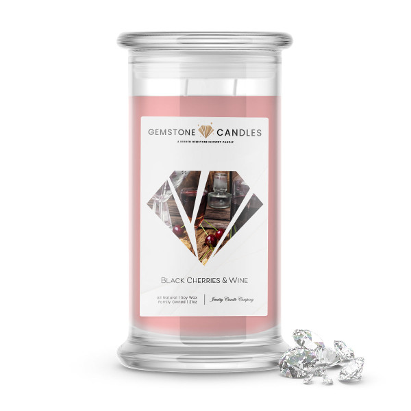 Black Cherries & Wine | Gemstone Candles