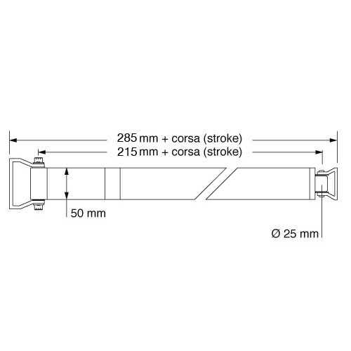 Electric Lifting Struts Thrust 300kg