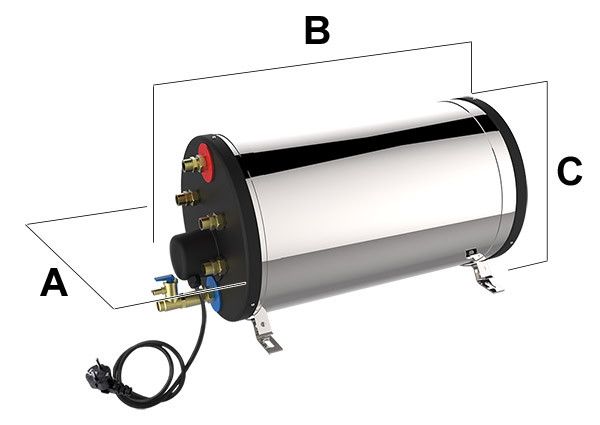 Heater 45 Litre Hot Water Cylinder HTP SSU-45N SuperStor Ultra 45