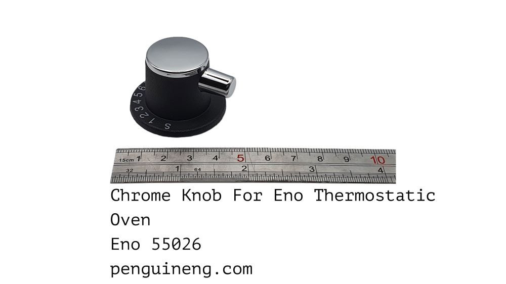 Chrome Knob For Thermostatic Oven Eno 55026