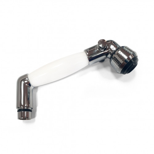 Elbow shower head, adjustable tap/spray, water saving function