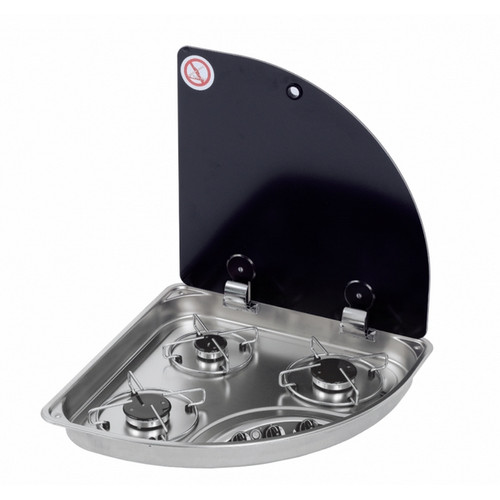 CAN  FC1343 : 3 Burner Hob LH with Lid