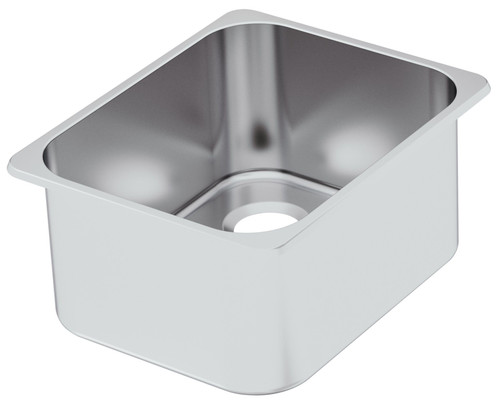 Rectangular Stainless Steel Sink campervan