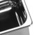 Marine quality stainless steel single sink, mirror finish, inset flange