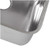 Marine quality stainless steel rectangular sink, satin finish, inset flange,