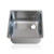 Marine quality stainless steel square sink, satin finish