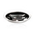 Stainless steel Oval Shaped Basin