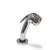 Pull-out straight water saving trigger shower head with holder and hose