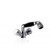 Double handle shower mixer, pull out elbow, tap/spray and water saving function