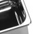 LI301515P Marine grade stainless single undermount sink polished 30x15x15cm