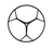 Sailboat steering wheel – Sport (Carbon fiber)