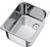 CAN Rectangular Semi polished sink LA1401 inc waste