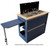 Black Folding Telescopic Table Leg