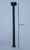 Mini Table Leg 720 mm : Matt Silver or Black