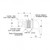 XMPSK/2 Ceramic Bulkhead Mounted One Handle Shower Mixer kit