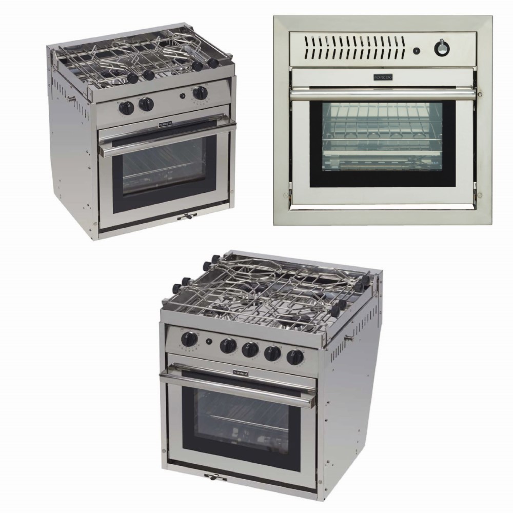 FORCE10 - 2 burner gimbaled gas cooker Euro compact - Force 10 2